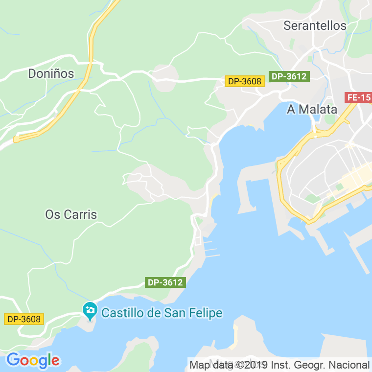 Código Postal de Graña (Urdilde) en Coruña