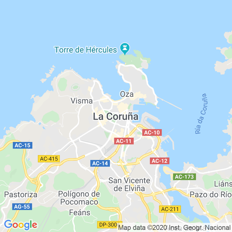 Código Postal de Hermida (Areas) en Coruña