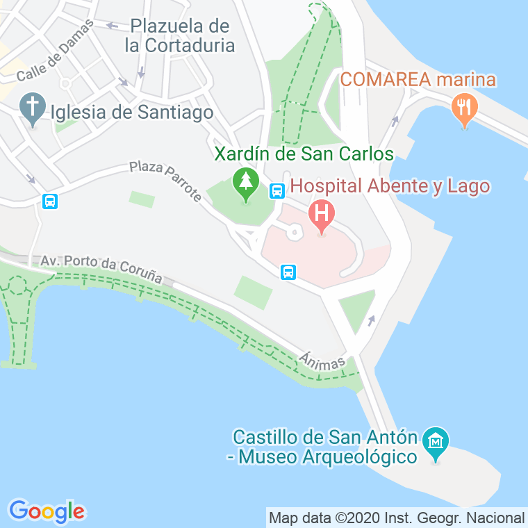 Código Postal de Parrote en Coruña