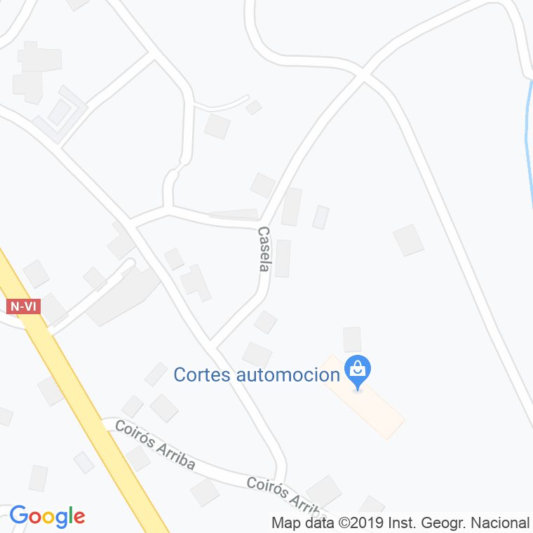 Código Postal de Casela en Coruña