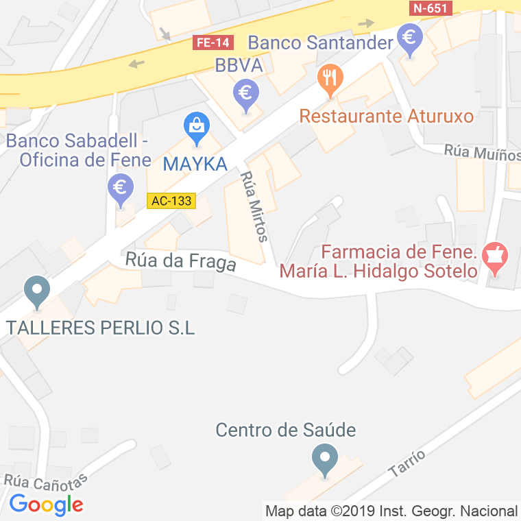 Código Postal de Agros en Coruña