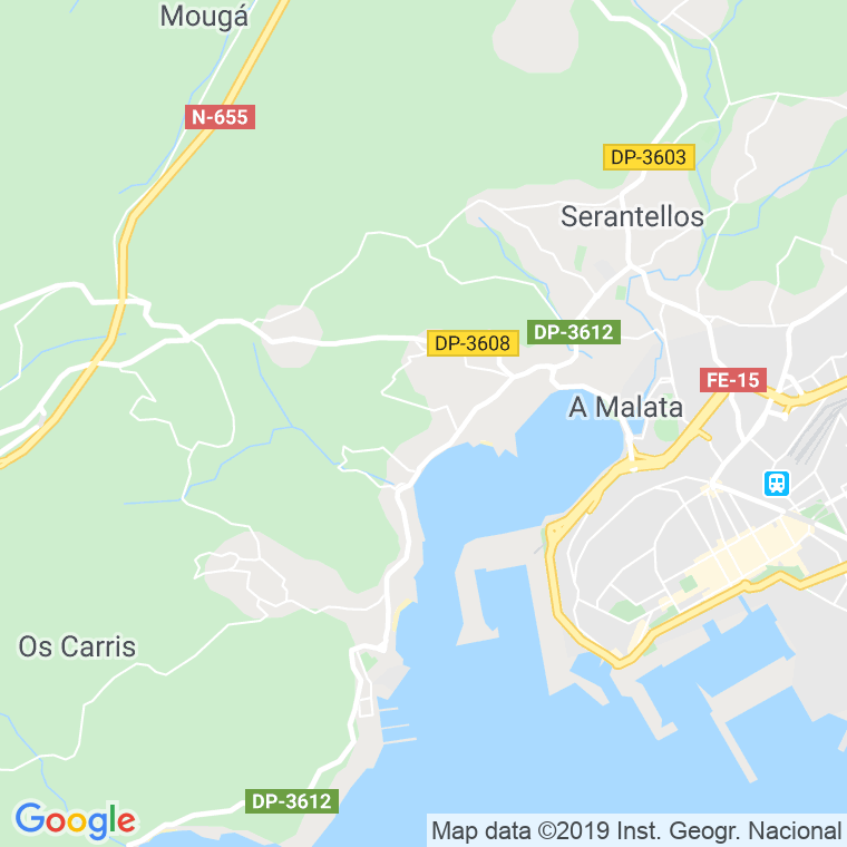 Código Postal de Landroves, Os en Coruña