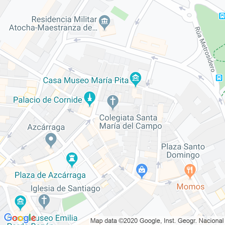 Código Postal de Campo De Cabodantoi en Coruña