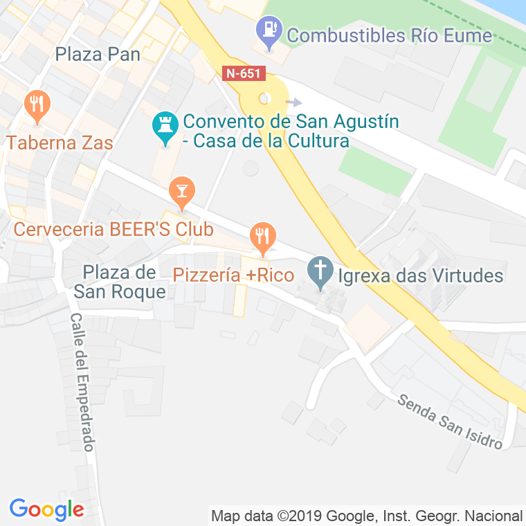 Código Postal de Puzas en Coruña