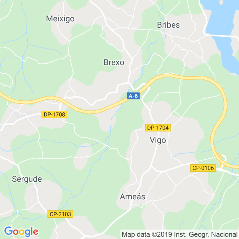 Código Postal de Fontefria (Vigo Santa Maria) en Coruña