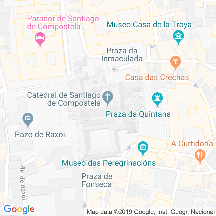 Código Postal calle Curraliño, Do en Santiago de Compostela