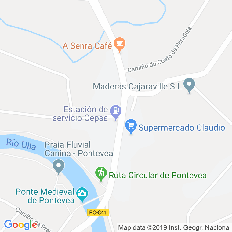 Código Postal de Pontevea en Coruña