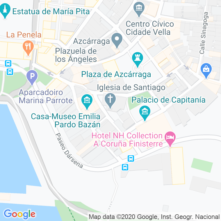 Código Postal de Iglesia (Portofontao) en Coruña