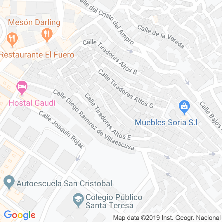 Código Postal calle Diego Ruiz De Alarcon en Cuenca