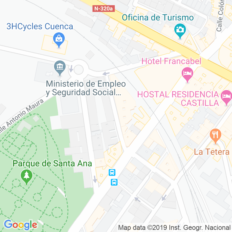 Código Postal calle Escultor Martinez Bueno en Cuenca