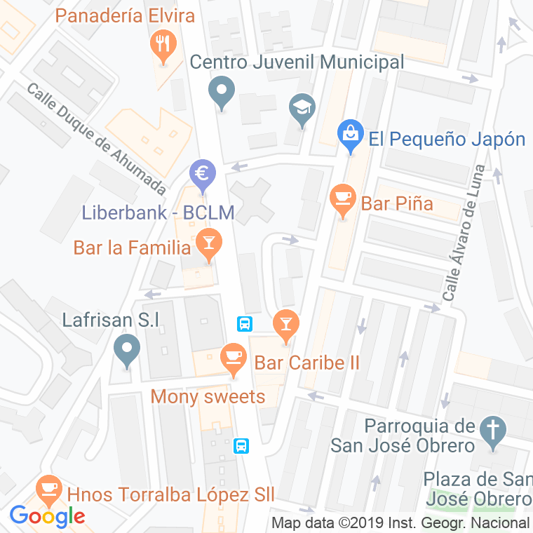 Código Postal calle Huete en Cuenca