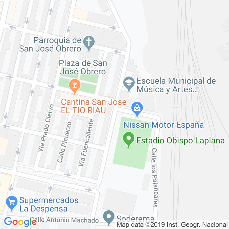 Código Postal calle Palancares, Los en Cuenca