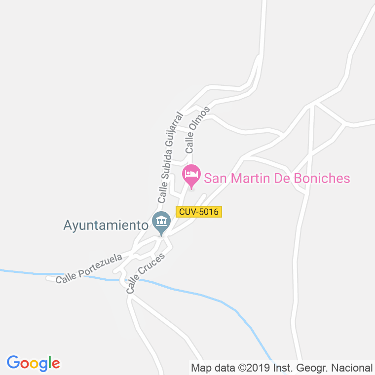 Código Postal de San Martin De Boniches en Cuenca