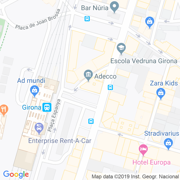 Código Postal calle Hospital, plaça en Girona