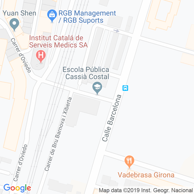 Código Postal calle Costal, Cassia en Girona