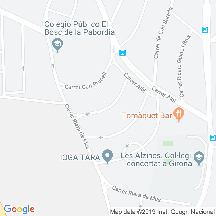 Código Postal calle Lola Anglada en Girona