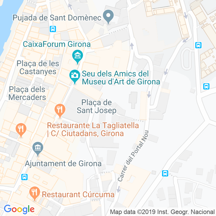 Código Postal calle Llebre en Girona