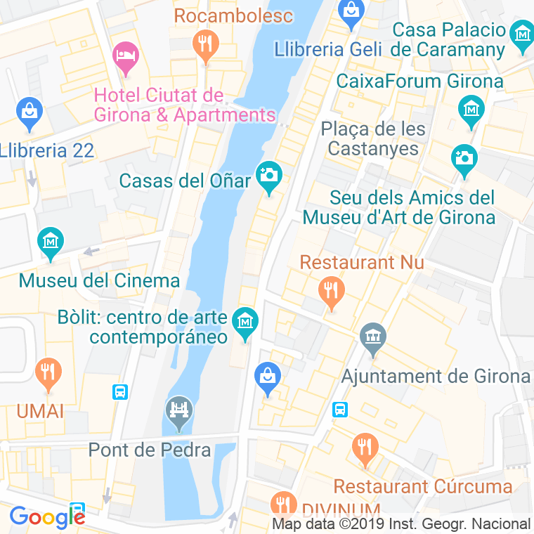 Código Postal calle Llibertat, rambla en Girona