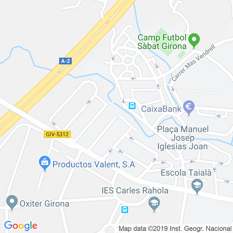 Código Postal calle Coma en Girona
