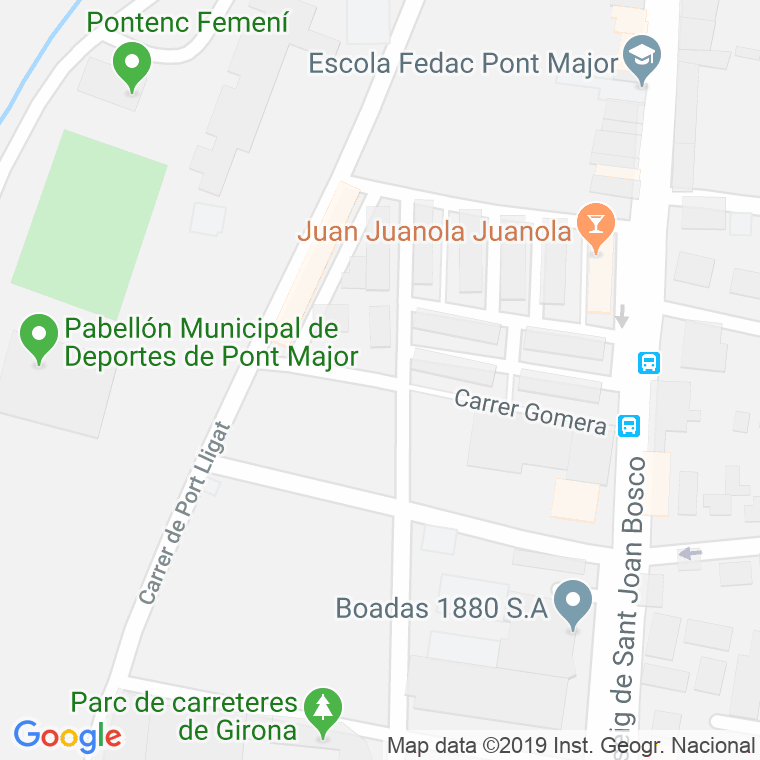 Código Postal calle Gomera, Illa en Girona