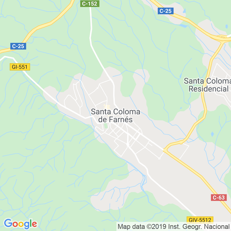 Código Postal de Santa Coloma en Girona