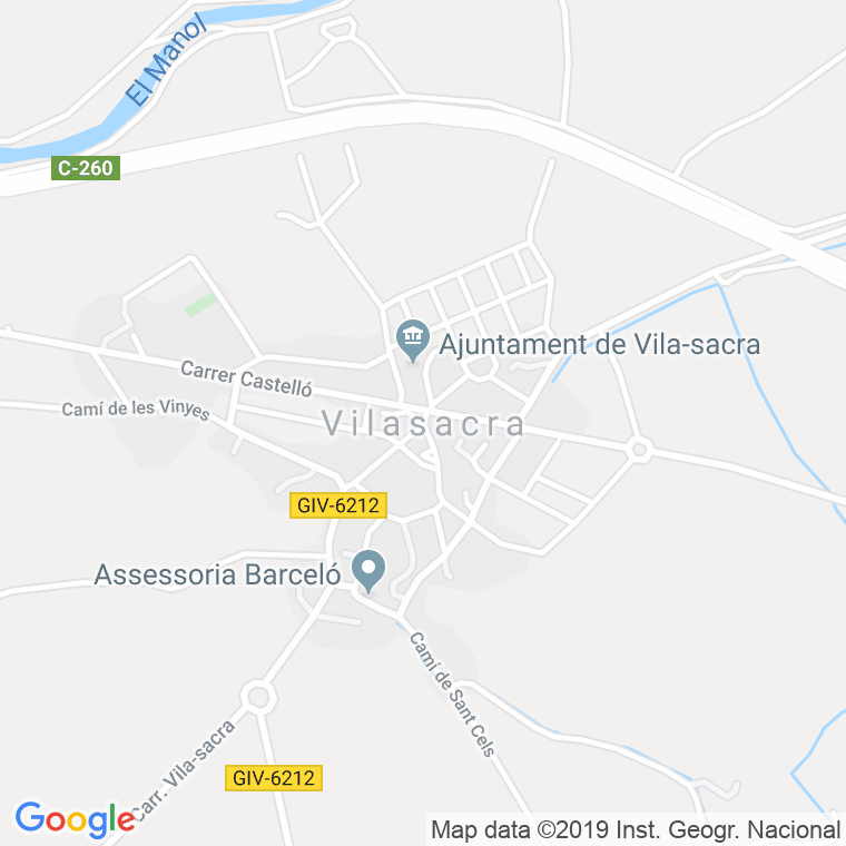 Código Postal de Vila-sacra en Girona