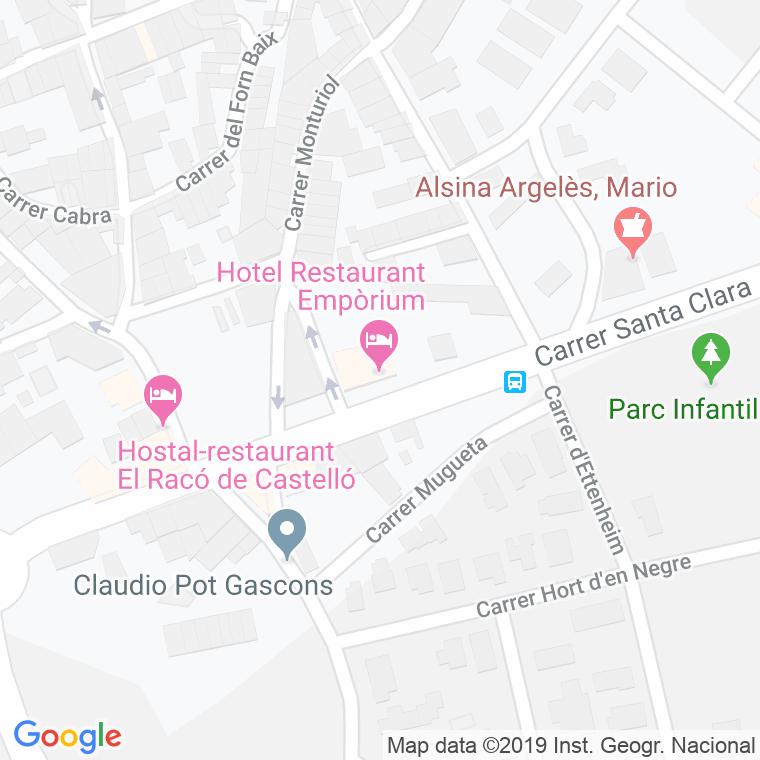 Código Postal de Castello D'empuries en Girona
