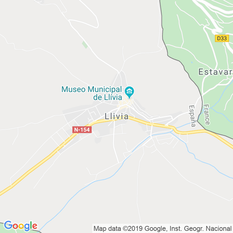 Código Postal de Llivia en Girona