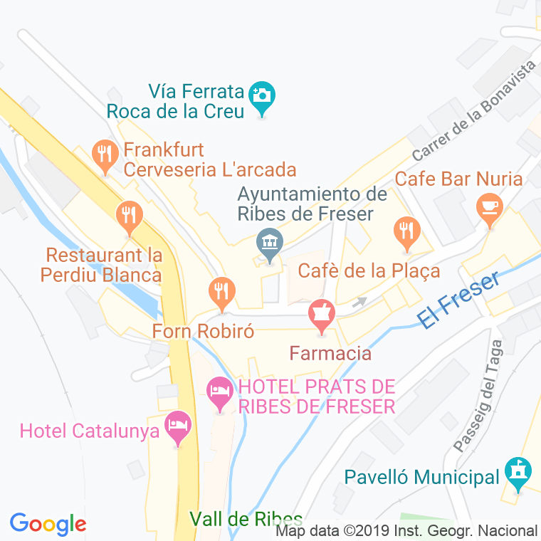 Código Postal de Batet (Ayto Ribes Freser) en Girona