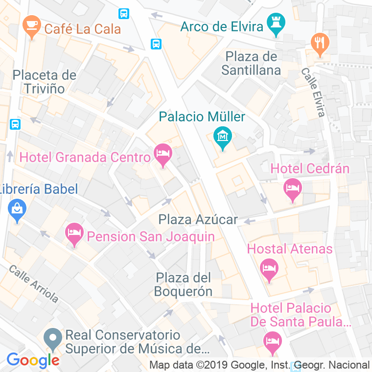 Código Postal calle Navarrete en Granada