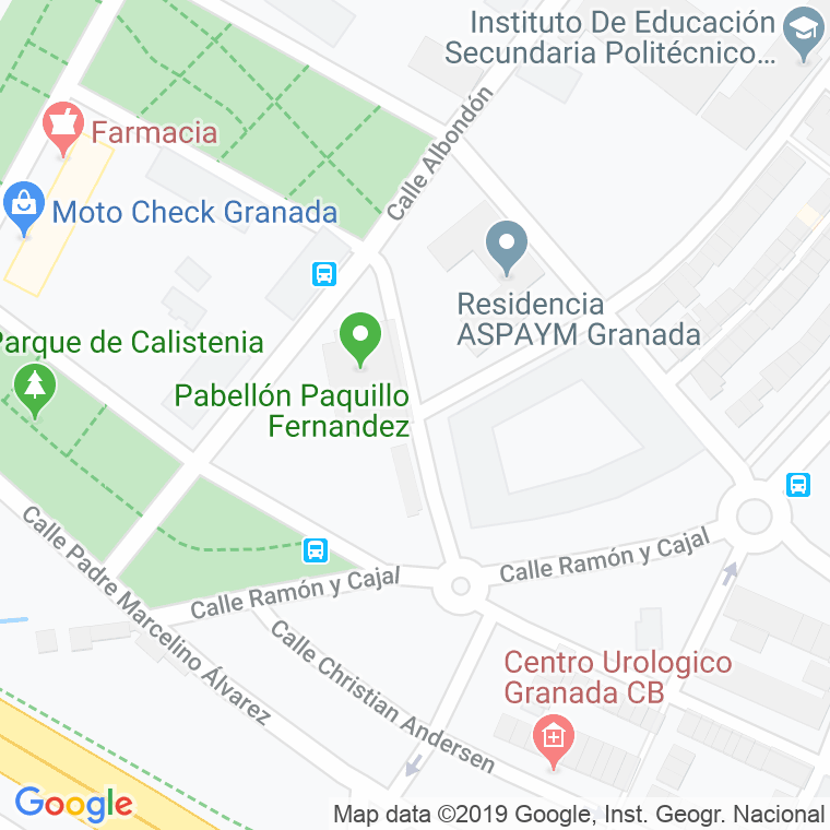 Código Postal calle Golco en Granada