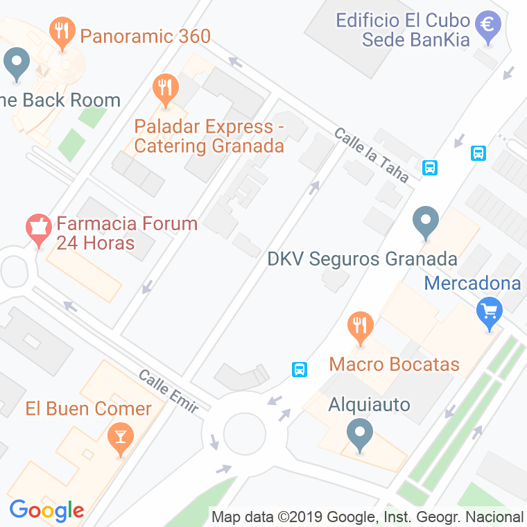 Código Postal calle Baladies en Granada