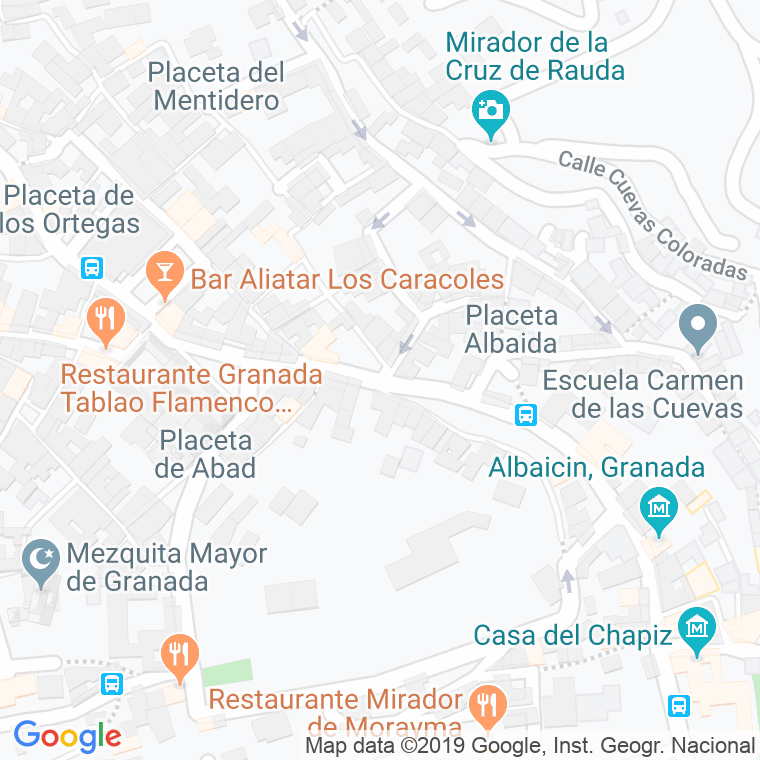 Código Postal calle Fuentepeña en Granada