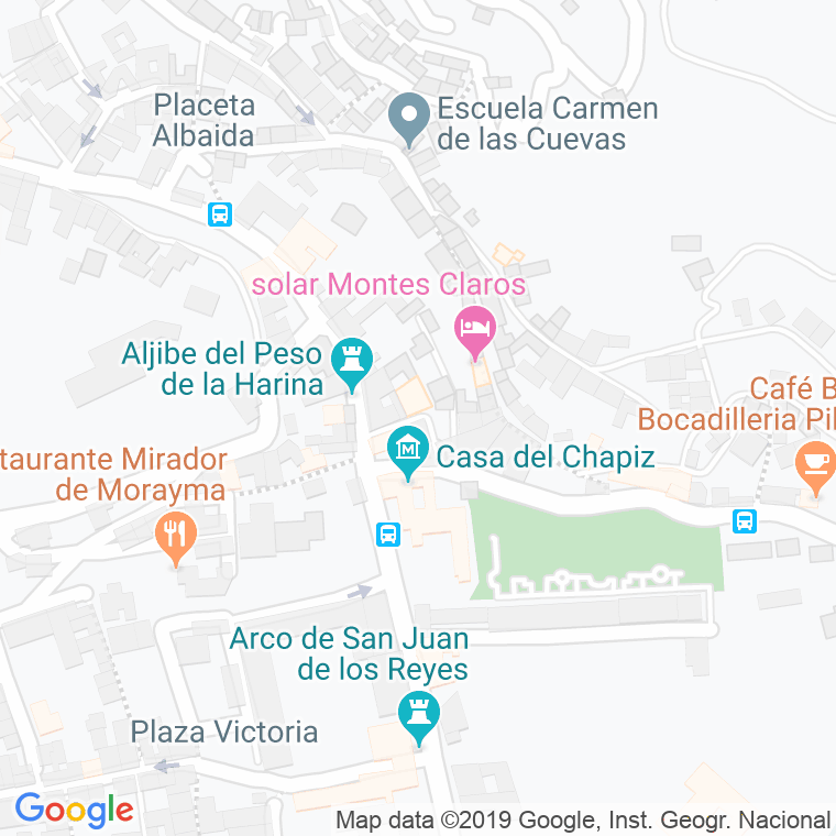 Código Postal calle Boli en Granada