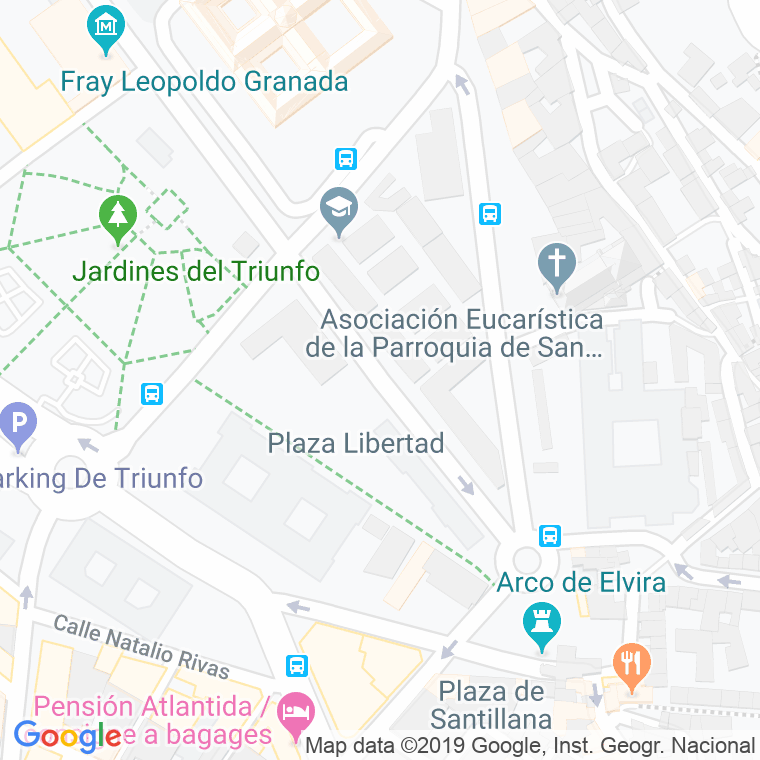 Código Postal calle Capitan Moreno en Granada