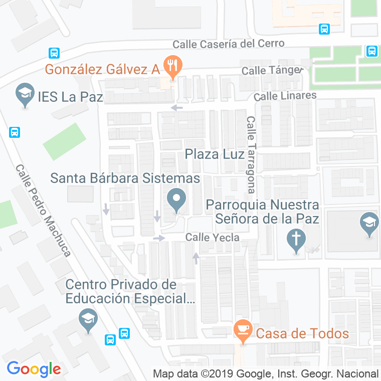 Código Postal calle Fuensanta en Granada
