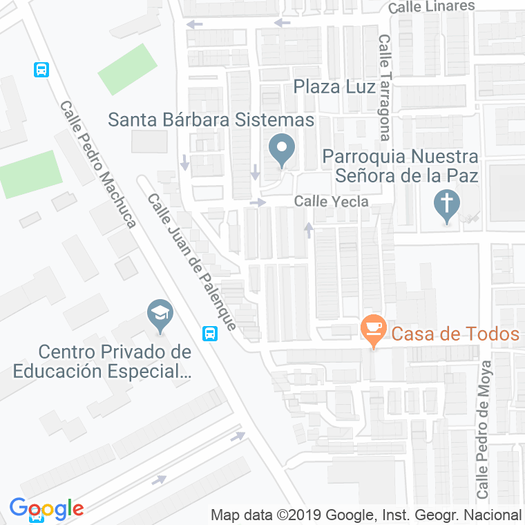 Código Postal calle Jeronimo Silvestre en Granada