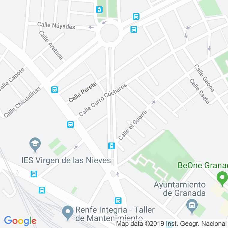 Código Postal calle Luis Amador en Granada