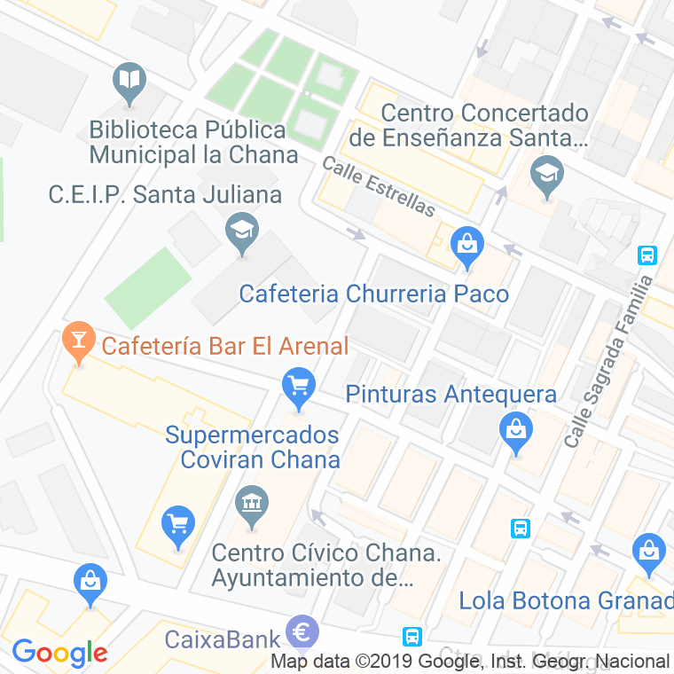 Código Postal calle Gor, pasaje en Granada