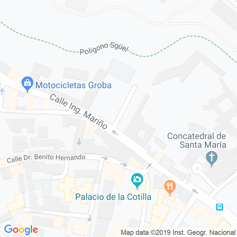 Código Postal calle Martires Carmelitas en Guadalajara