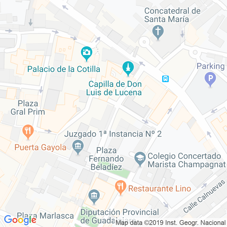 Código Postal calle San Miguel, cuesta en Guadalajara