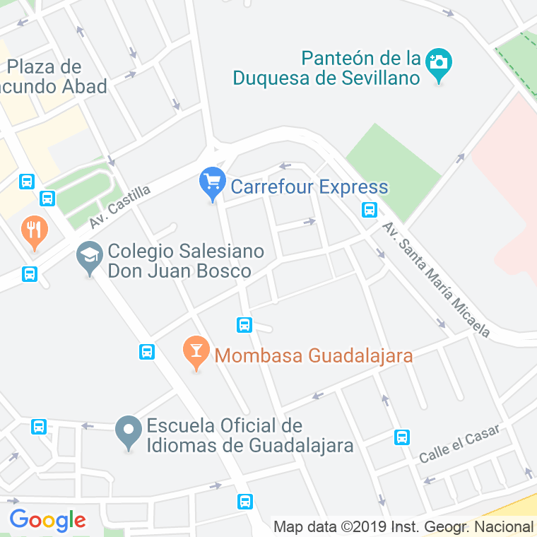 Código Postal calle Hermanos Ros Emperador en Guadalajara