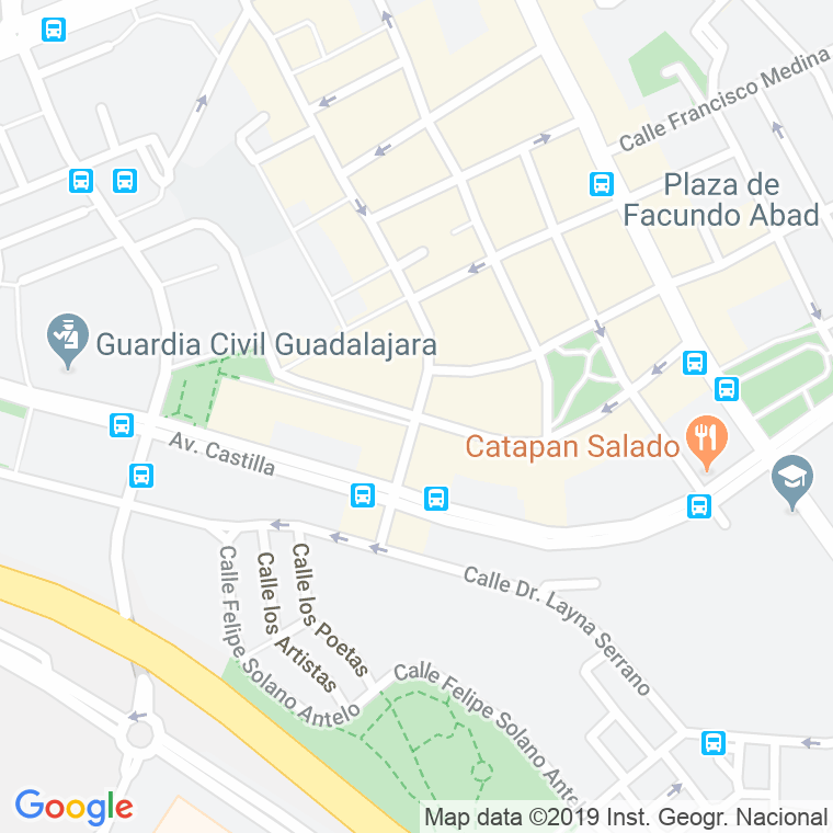 Código Postal calle Rufino Blanco   (Impares Del 5 Al Final)  (Pares Del 6 Al Final) en Guadalajara
