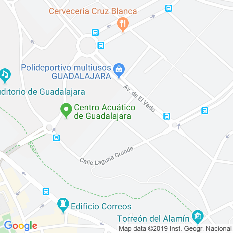 Código Postal calle Laguna Chica en Guadalajara