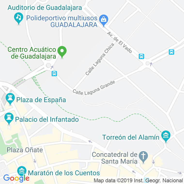 Código Postal calle Laguna Grande en Guadalajara