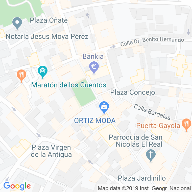 Código Postal calle Marina Española, plaza en Guadalajara