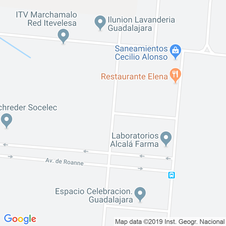 Código Postal calle Marques De Montesclaros en Guadalajara
