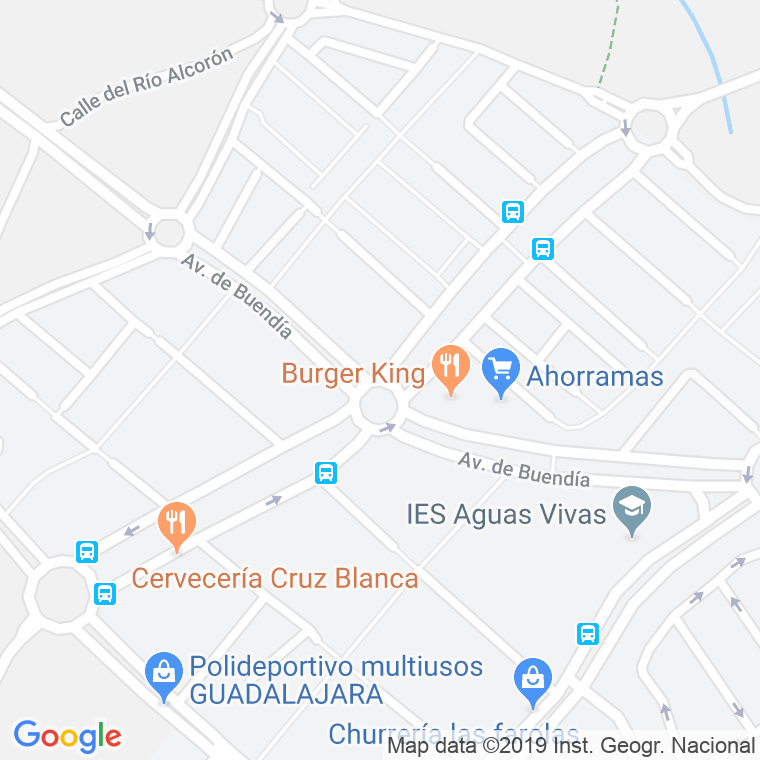 Código Postal calle Entrepeñas, bulevar en Guadalajara