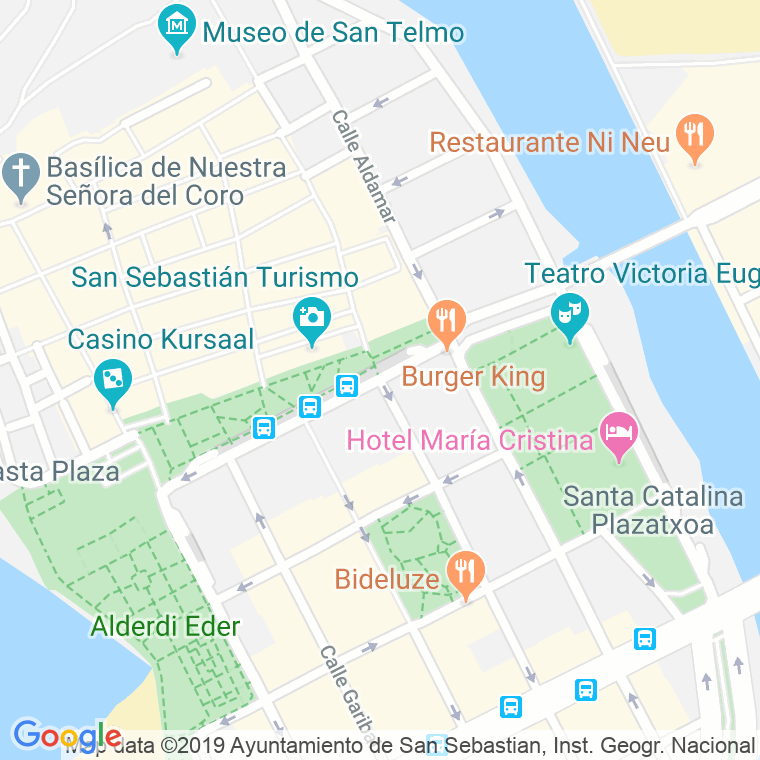 Código Postal calle Legazpi en Donostia-San Sebastian