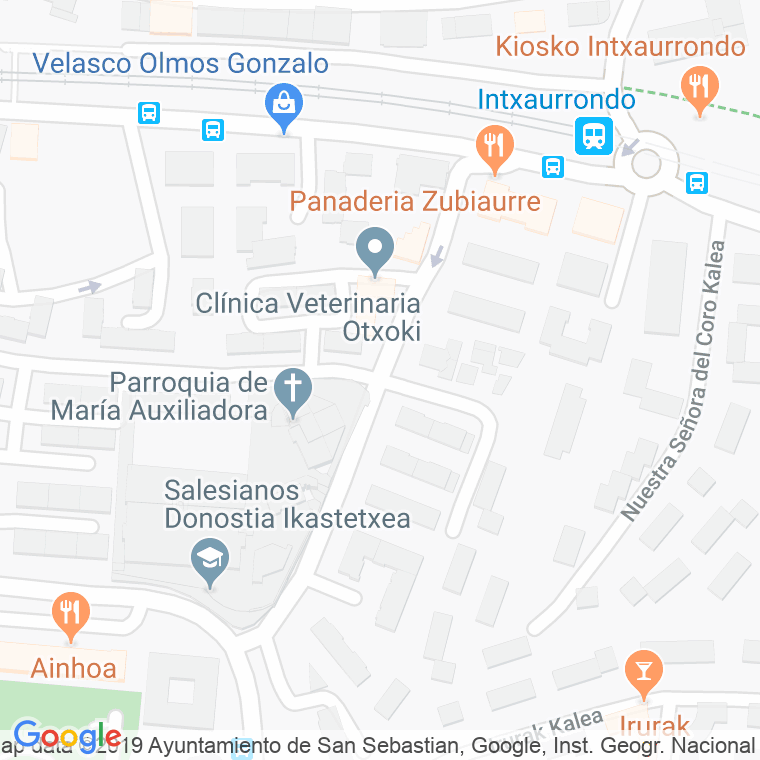 Código Postal calle Lizardi en Donostia-San Sebastian